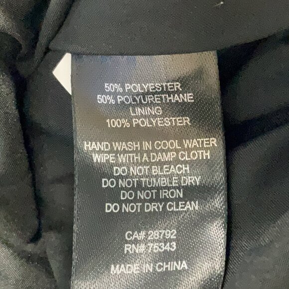 House of Harlow 1960 Tied Faux Leather Crossover wrap Mini Dresses XL - Picture 8 of 8